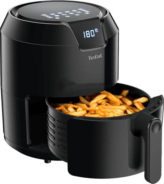 inspanning Bewijzen ideologie Tefal Airfryer EY4018 Easy Fry Precision XL 4, 2 liter inhoud, automatische  programma's, digitaal display, timer, zonder vet/olie, zwart -  Airfryerwebshop.nl