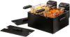 Princess 183028 Dubbele Frituurpan Black Koude Zone Inhoud 2 X 3 Liter online kopen